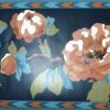 Southwestern floral vintage wallpaper border, Waverly