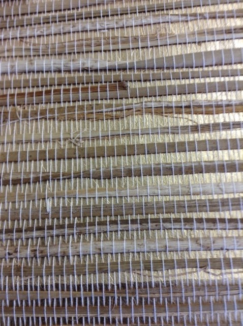 Brewster Gold  Metallic Natural Grasscloth