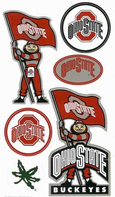 Ohio State Buckeyes Wall Decals Holiday Gift Ideas