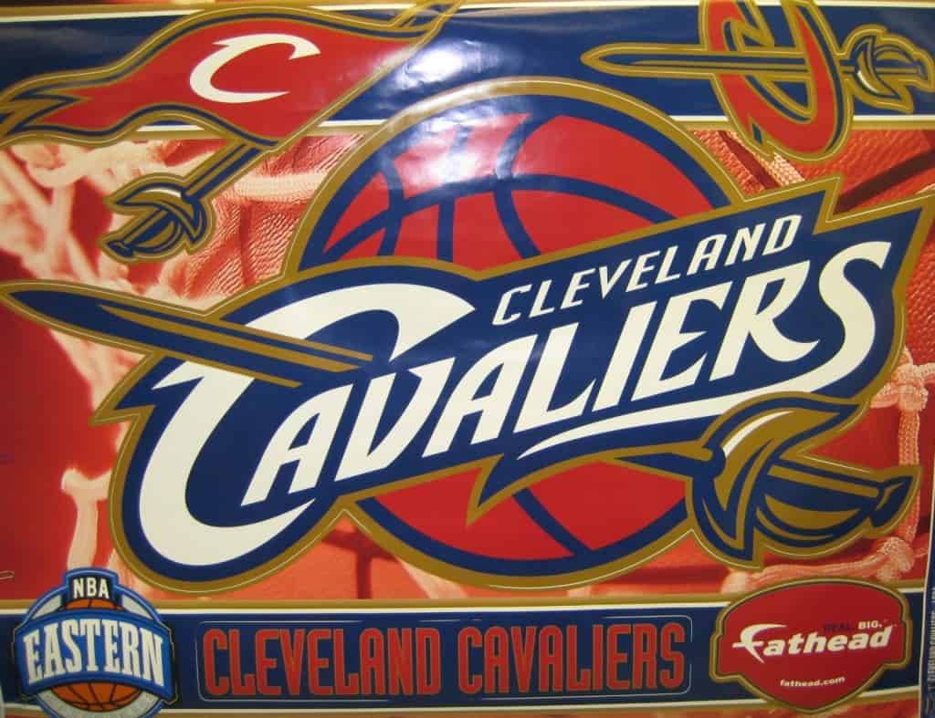 Cleveland Cavaiiers Fathead Wall Decals as Holiday Gift Ideas