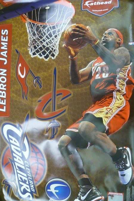 LeBron James Fatheads