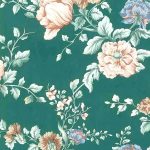 cottage style wallpaper cleveland ohio, green, vintage