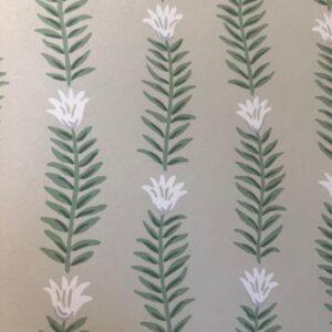 Blue Green Rifle Eden Wallpaper RP7342 Floral Grasses Metallic