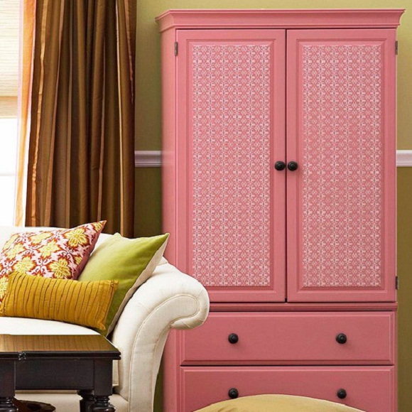 transform furniture, wallpaper