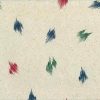 vintage wallpaper brush strokes, Moire Faux Finish, blue, green, red, cream