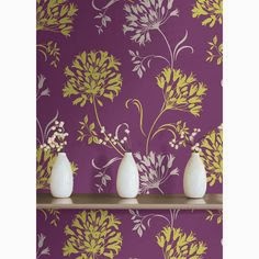 Floral Orchid Wallpaper Pattern